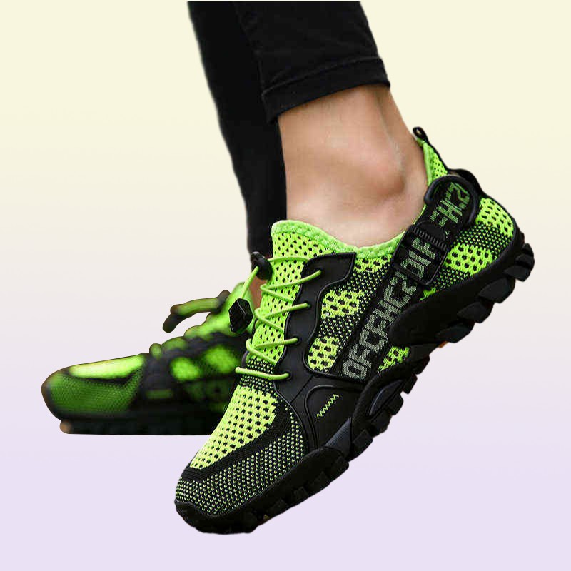 Unisex Wading Shoes Mens Summer Aqua Shoe Women Mountain Climbing Water Shoe Hiking QuickDry Seaside Sneakers Y220518