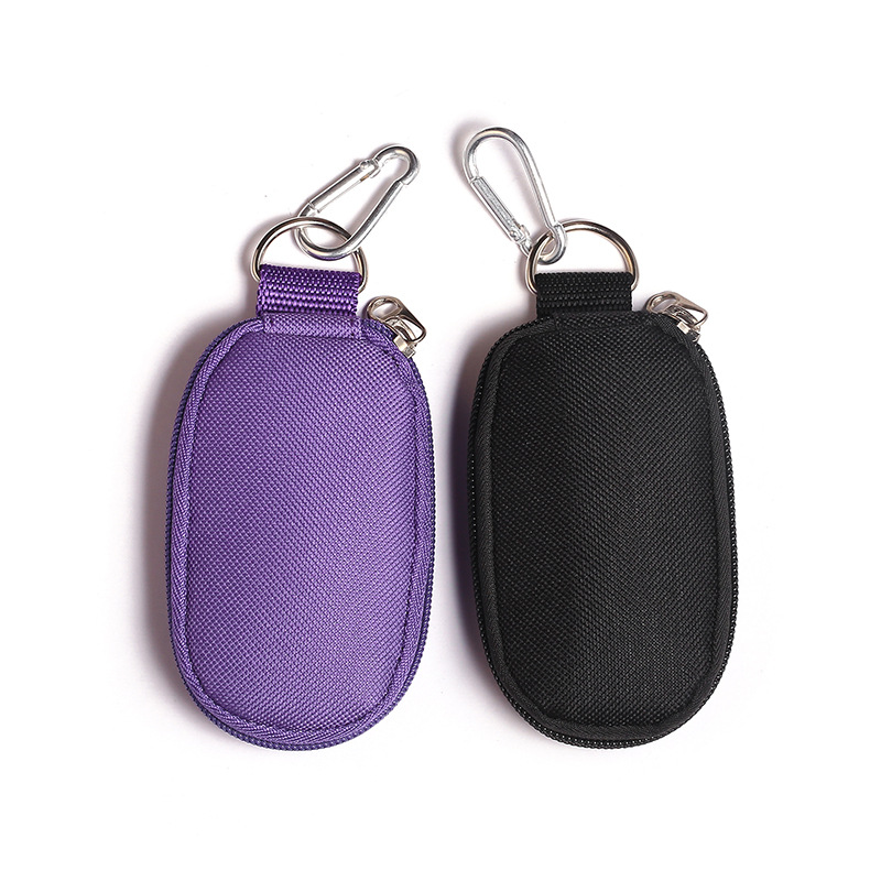 Essential Oil Carrying Bag - Holds 10 Bottles Portable Organizer for Essential Oil and Accessories Keychain Mini Travel Bag WLL2130