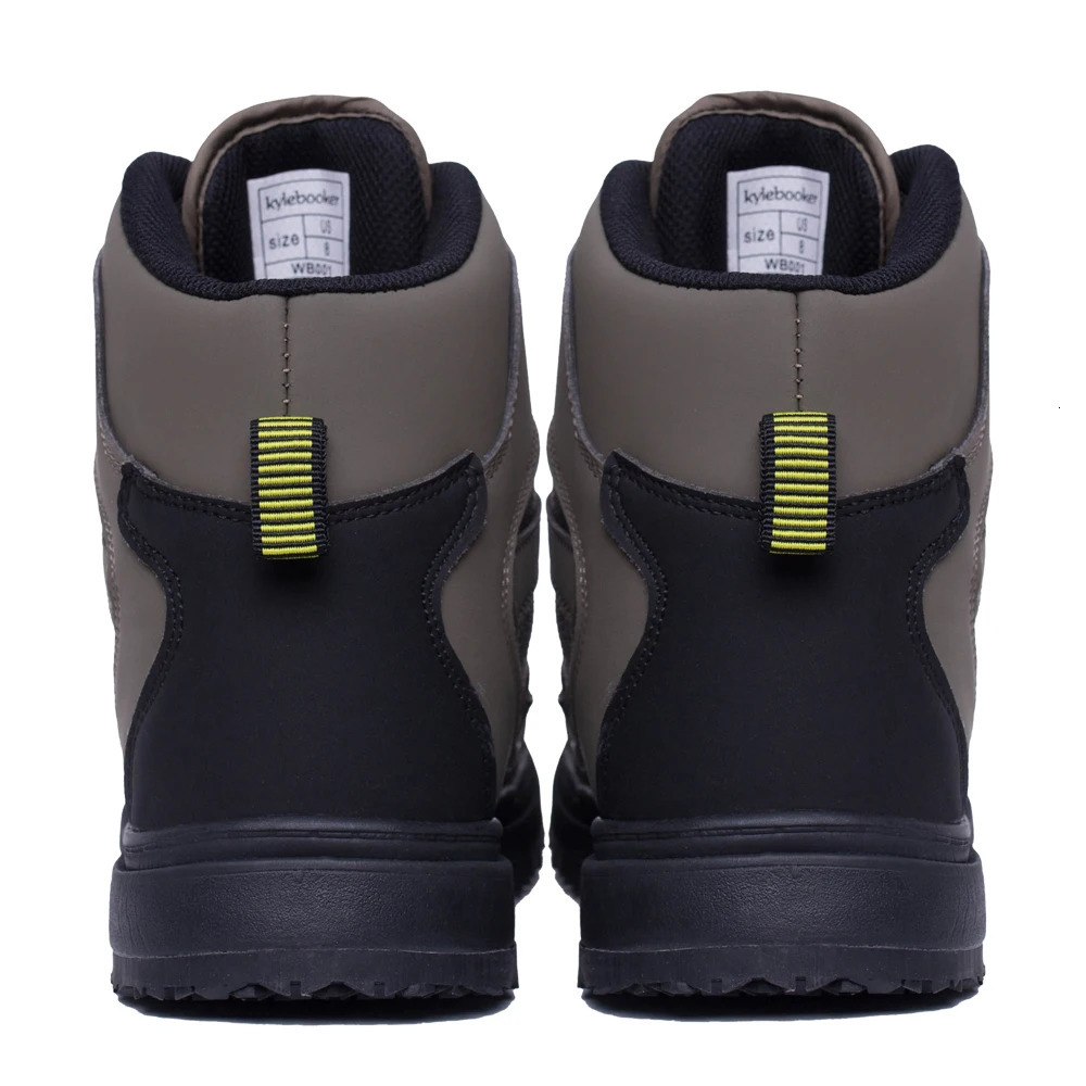 Men's Fishing Wading Boots Anti-slip Fly Fishing Waders Rubber Sole Boot Outdoor Breathable Upstream Shoes 231226