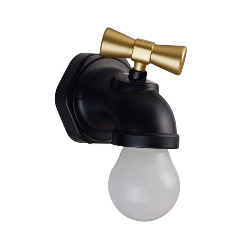 Rechargeable Voice Control Sensor LED Night Light Creative Tap for Home Decoration