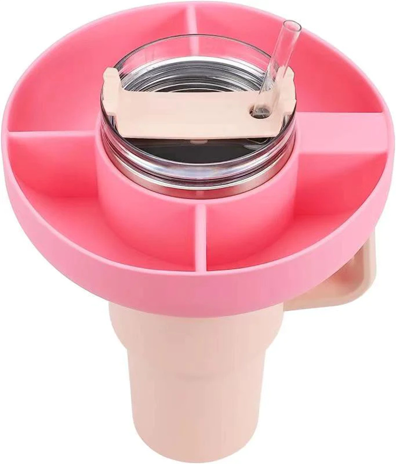 Snack Bowl for 30/40 oz Tumbler with Handle Snack Bowl Compatible Reusable Snack Ring for Cup AccessoriesWLL2132