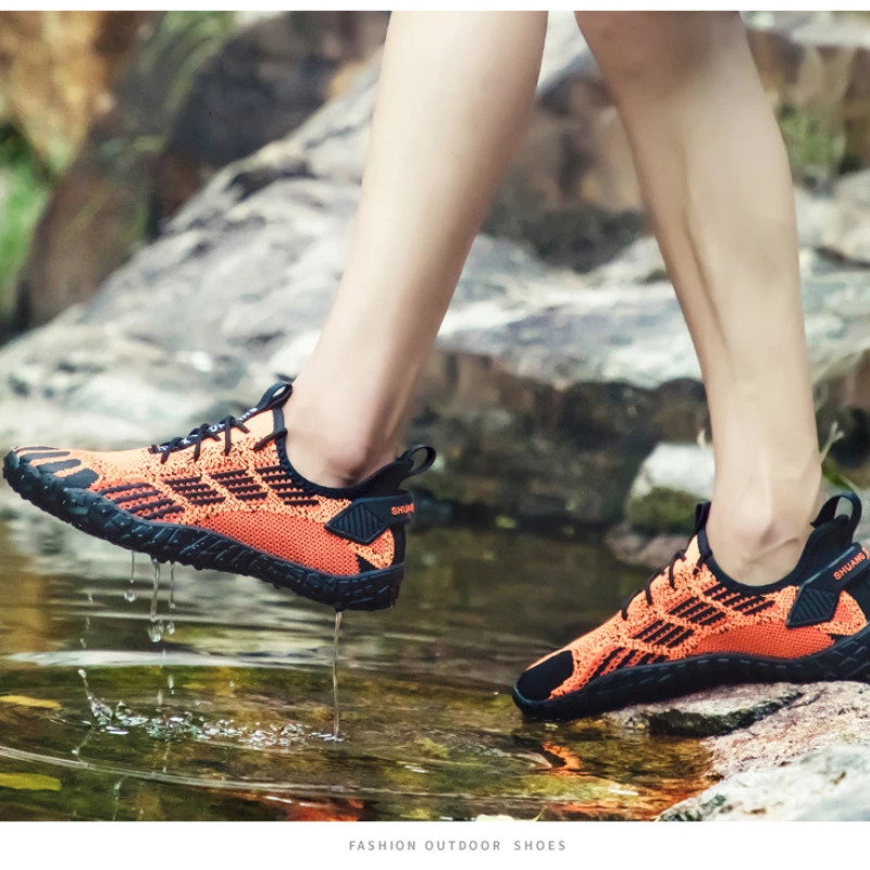 Wading Shoes Men Walking Fivefinger Barefoot Hiking Shoes Indoor Gym Jump Rope Treadmill Special Spinning Yoga Water Quick Dry 231226