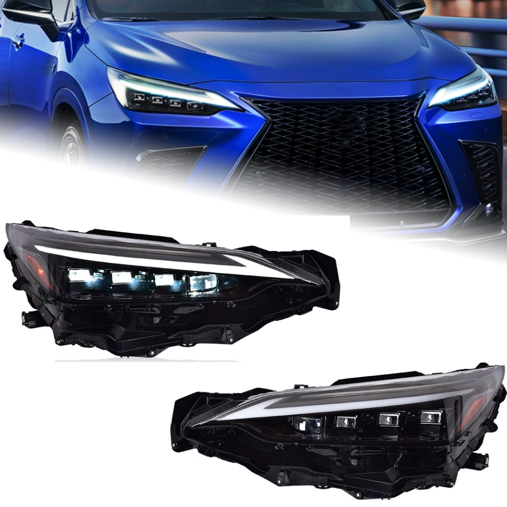 Auto Headlights for Lexus NX200T Head Lamp 20 22-2023 NX300H LED Headlight NX200 NX300 DRL Signal headlights