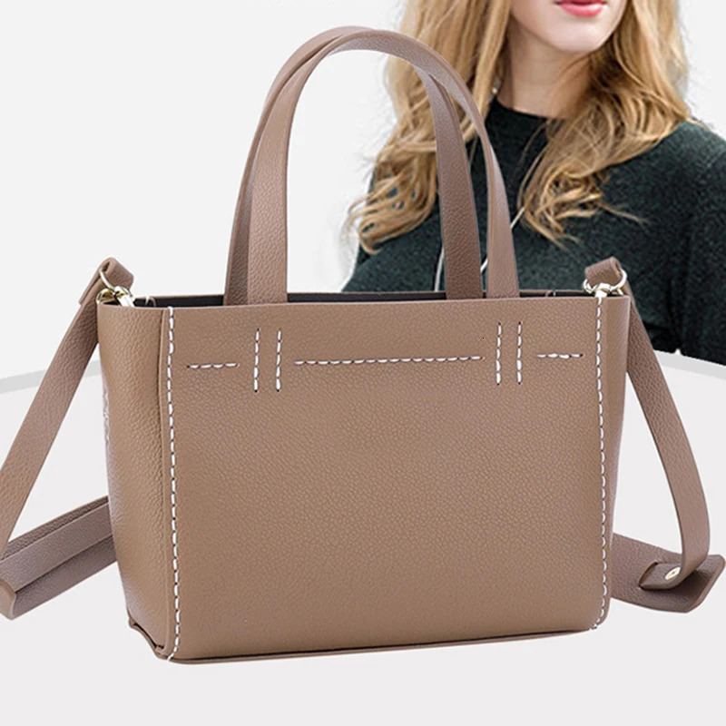 Leather Shoulder Crossbody Bag Making Handmade No Cutting DIY Craft Sewing Material Set Leather Accessories 231226