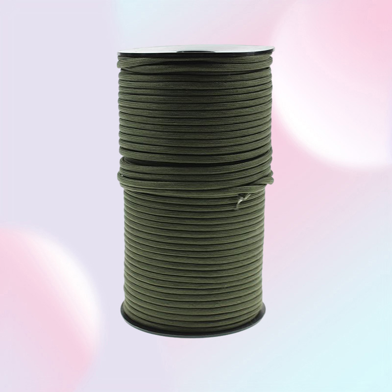 Outdoor Gadgets 100M 550 Standard 9Core Paracord Rope 4mm Parachute Cord Survival Umbrella Tent Lanyard Hammock Strap