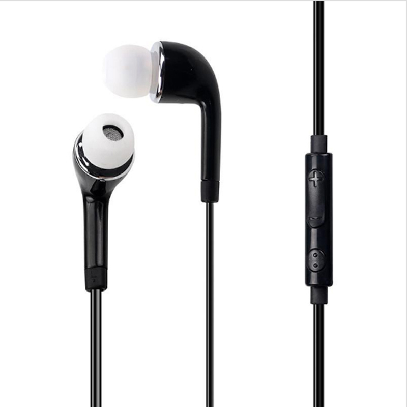 OEM High quality J5 Stereo Earphone 3.5mm In-Ear flat noodle Headphones Headset with Mic and Remote Control for J5 S3 S4 S5 S6
