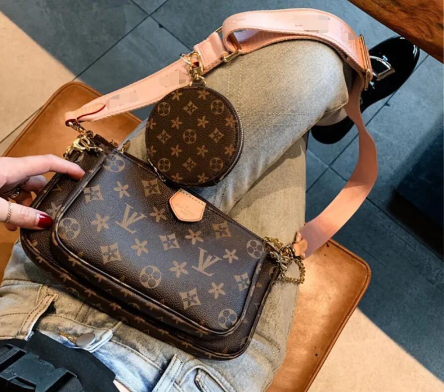 10a Multi Pochette High Quality 3pcs set Luxurys Designers Bags Purse Woman Fashion Monogrames Multi Pochette Felicie Chain Clouise Purse Crossbody Shoulder Bag
