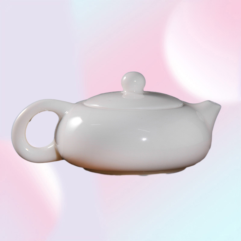 Dehua Ceramic Teapot White Porcelain Xishi Teapot Kungfu Set Household Handmade Lanolin Jade Small with Filter Single Pot3534824