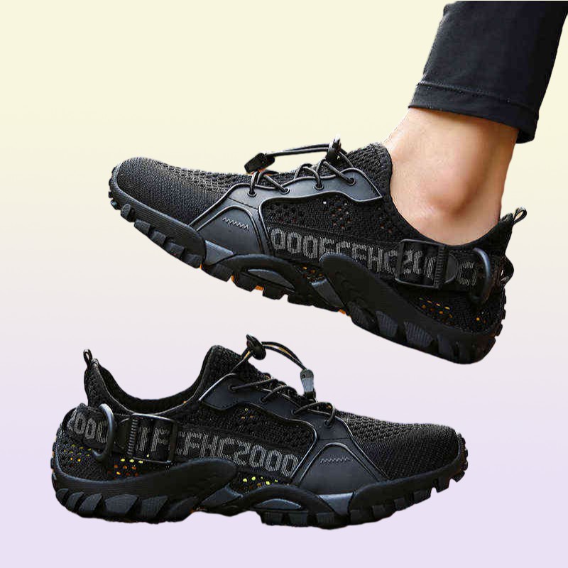 Unisex Wading Shoes Mens Summer Aqua Shoe Women Mountain Climbing Water Shoe Hiking QuickDry Seaside Sneakers Y220518