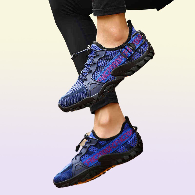 Unisex Wading Shoes Mens Summer Aqua Shoe Women Mountain Climbing Water Shoe Hiking QuickDry Seaside Sneakers Y220518