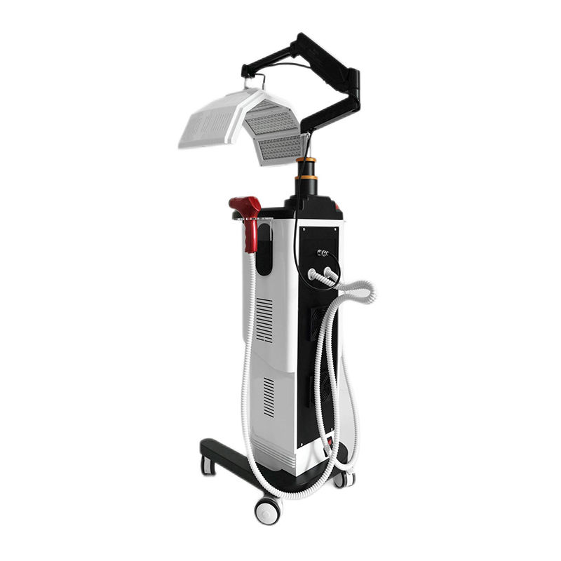 New Upgrade Photodynamic Skin Beauty Smoothing Scar Acne Repairing Thermotherapy Face Lifting Acne Treatment 273Pcs Lamps LED 3 In 1 Vertical Salo