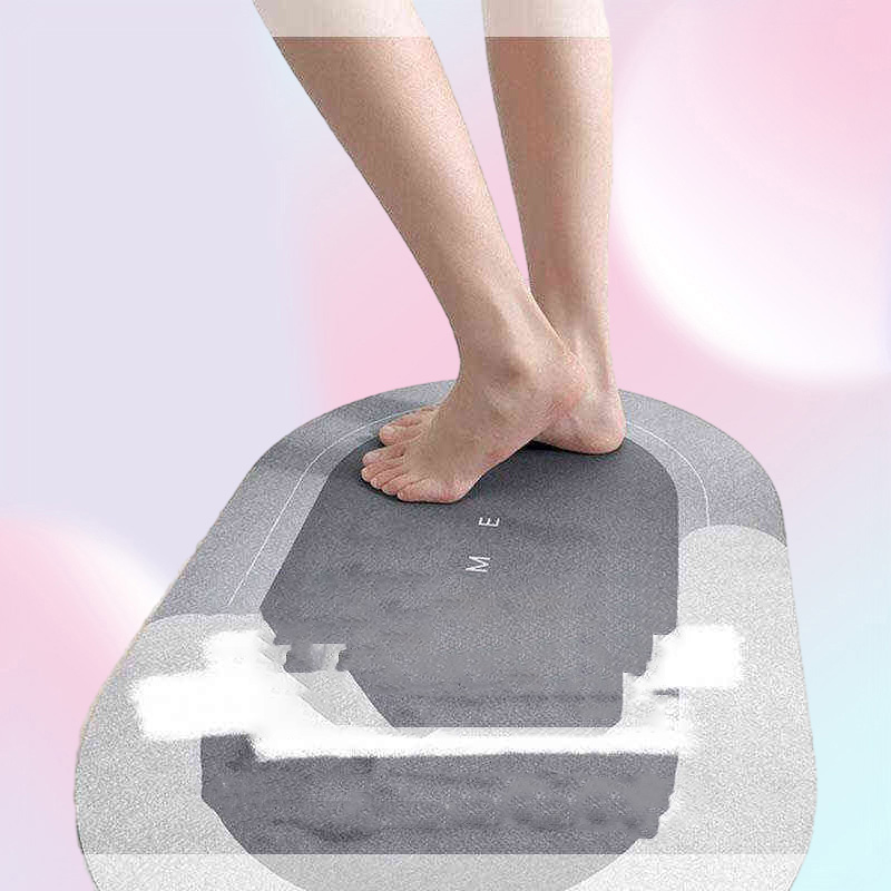 Super Absorbent Bath Mat Textile Quick Drying Bathroom Kitchen Carpet Nonslip Oilproof Easy To Clean Floor Rug Drop 2111308211834