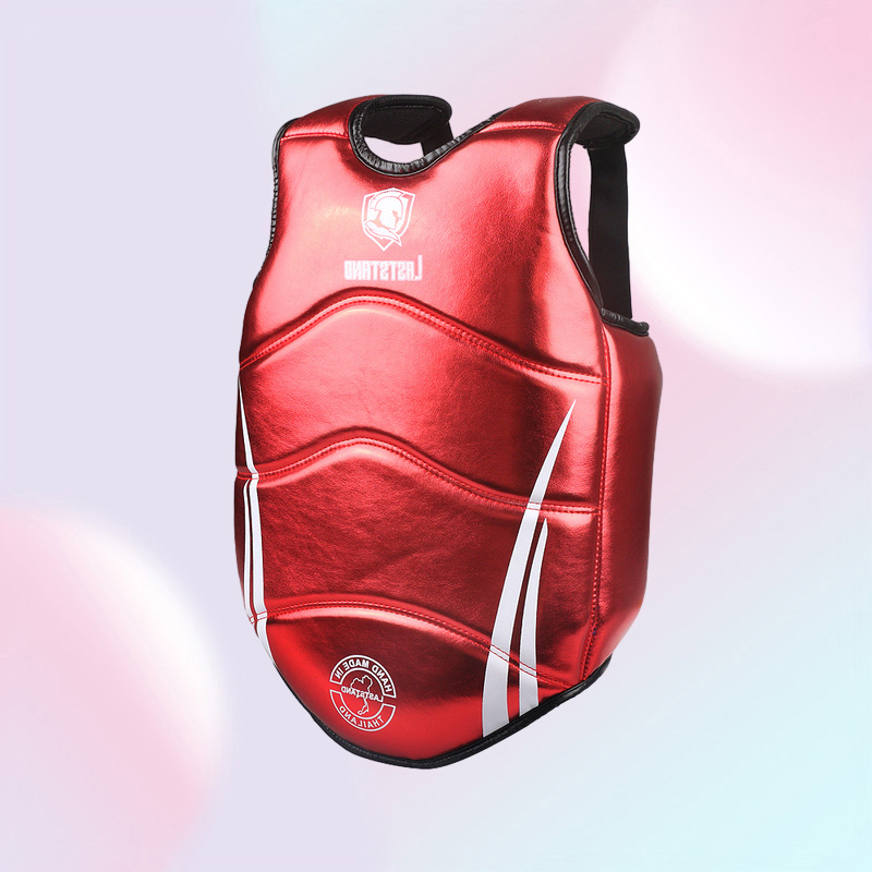 Chest Guard Boxing Kickboxing Body Vest Protector Martial Arts WTF Reversible Rib Shield Taekwondo Target Training Uniform