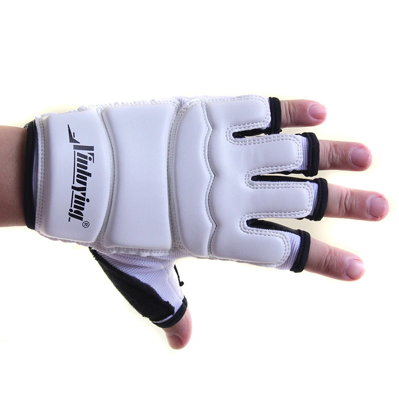 Boxing Gloves Half Fingers Adults Boxing Fighting Kids Sandbag Training MMA Sanda Karate Muay Thai Fitness Taekwondo Protector 231225