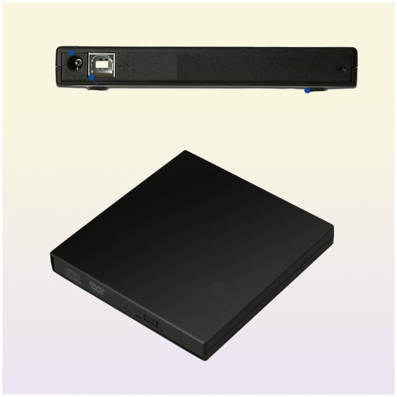 Epacket External DVD Optical Drive USB20 CDDVDROM CDRW Player Portable Reader Recorder for Laptop
