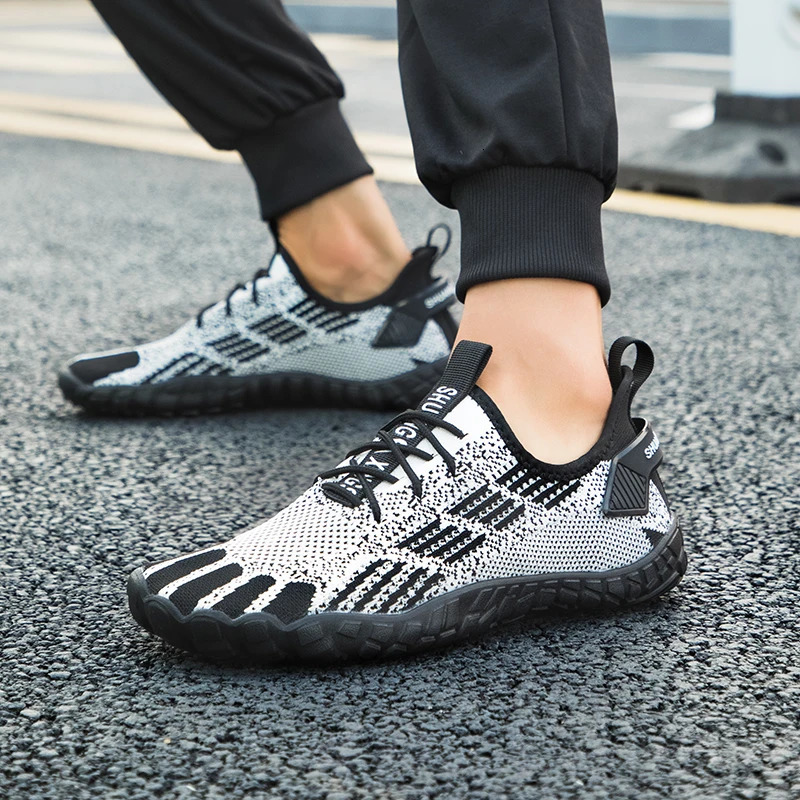 Wading Shoes Men Walking Fivefinger Barefoot Hiking Shoes Indoor Gym Jump Rope Treadmill Special Spinning Yoga Water Quick Dry 231226