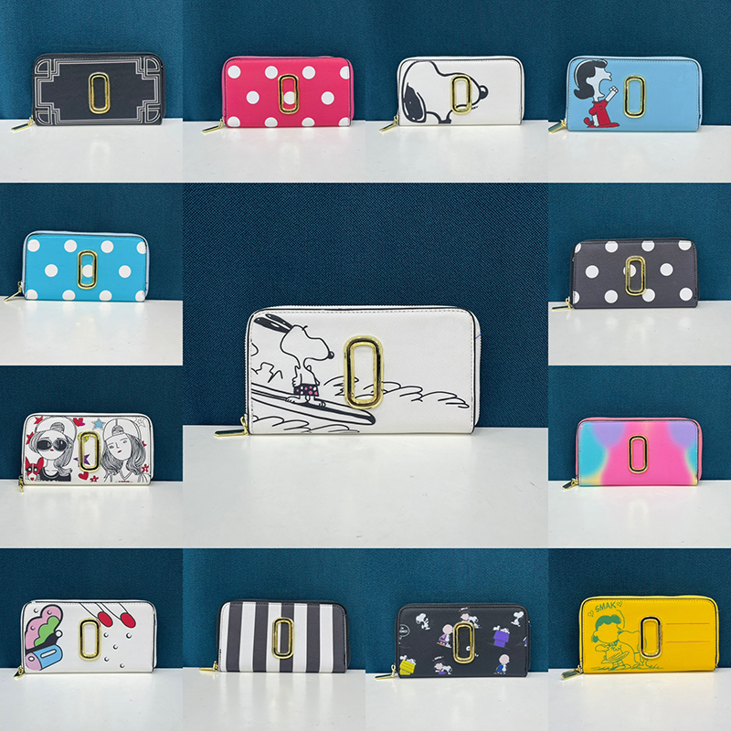 Cartoon wallets designer men womens purses various styles Clutch bag Coin check hand wallet cute pattern notecase bags