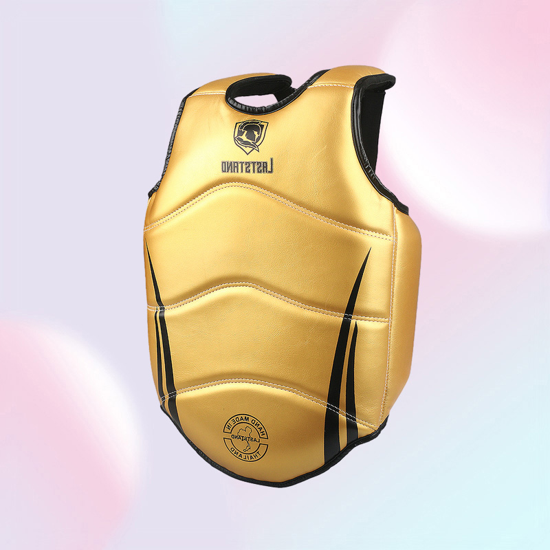 Chest Guard Boxing Kickboxing Body Vest Protector Martial Arts WTF Reversible Rib Shield Taekwondo Target Training Uniform