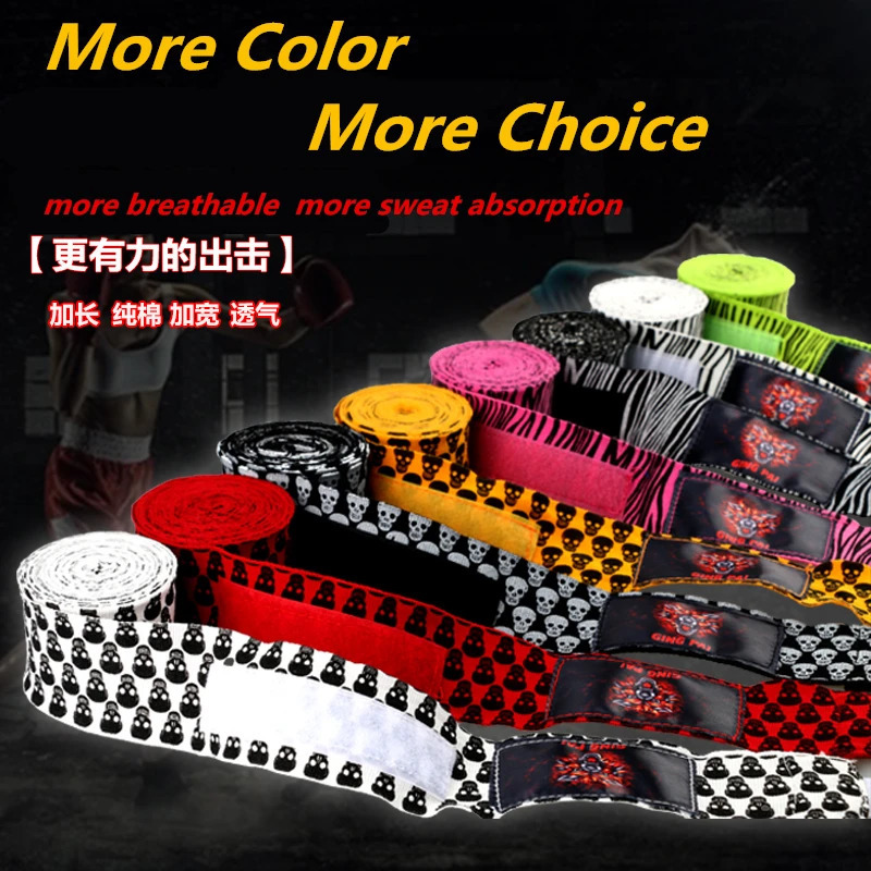 5M High quality elastic cotton MMA kickboxing hand wraps Muay thai boxing glove hand protectors punch boxing bandage 231225