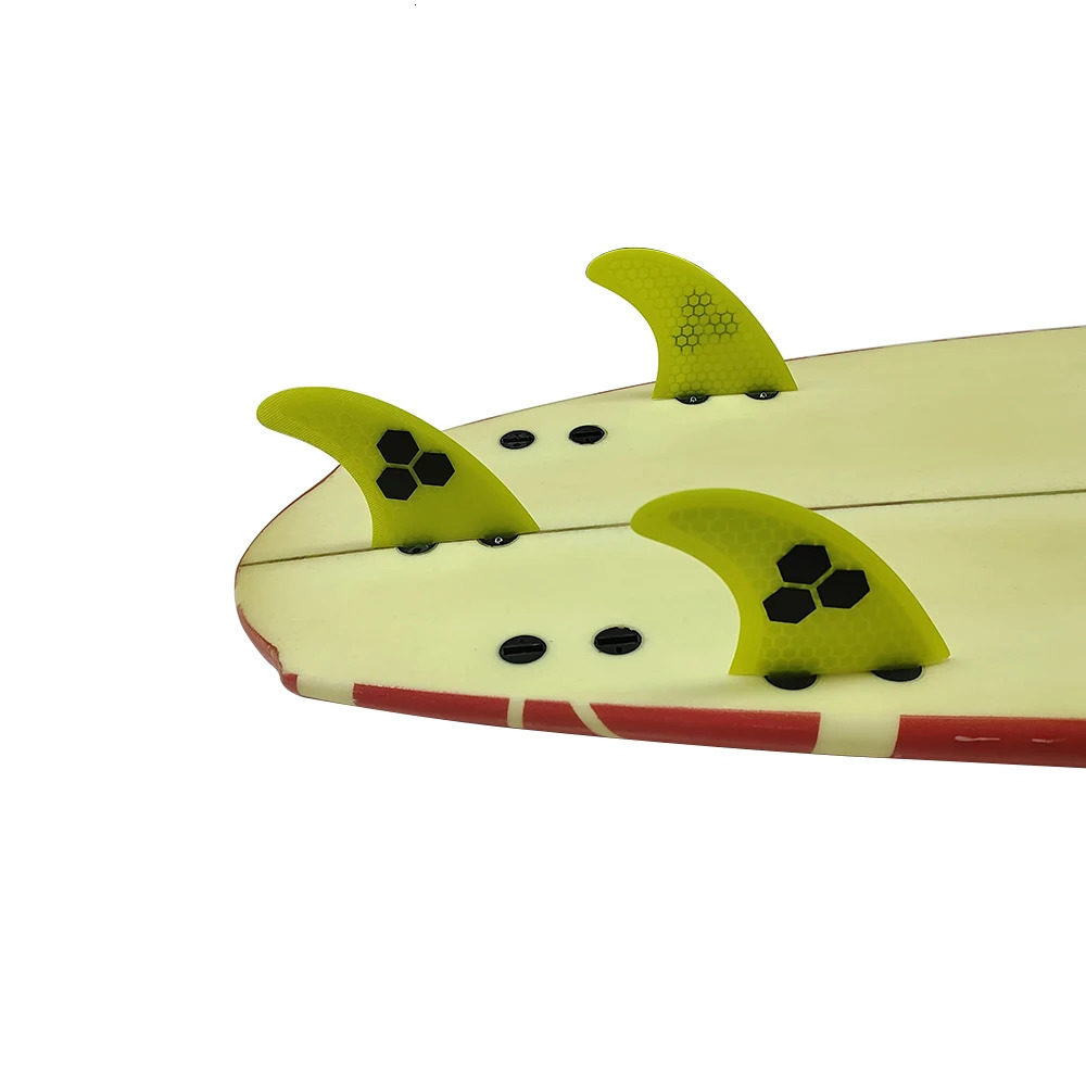 S/M/L Surf Fins UPSURF FCS Fins g3/g5/g7 Thruster Surfboard Fins Honeycomb Surfing Fins Multicolor Sup Fin Sports Accessories 231225