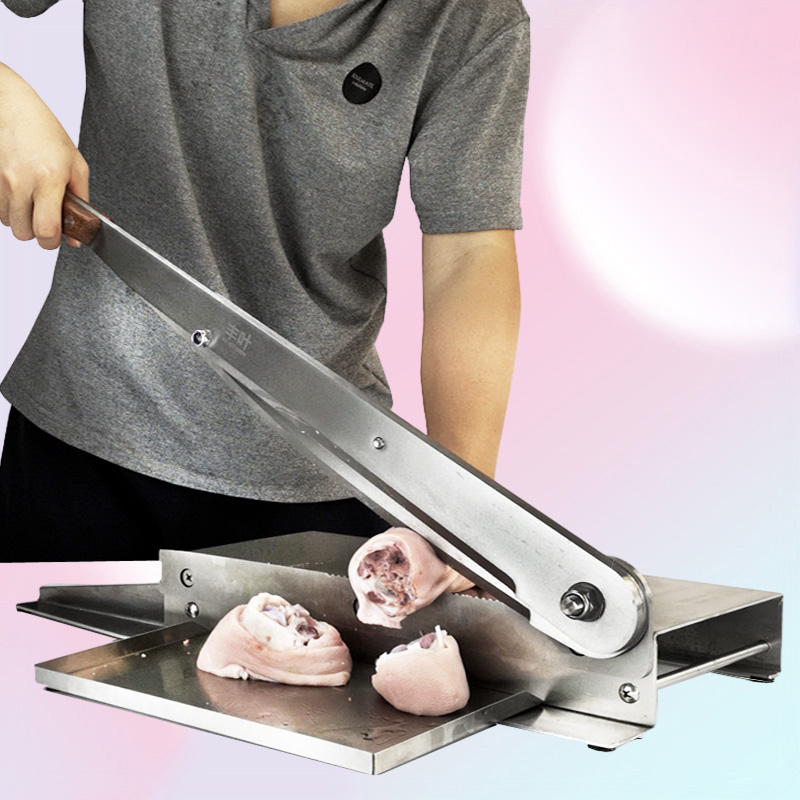 15 Inch Bone Cutting Machine Meat Grinders Pig039s Feet Lamb Chops Steak Sheep Hoof Big Bone Cutter Commercial Cutters Machines