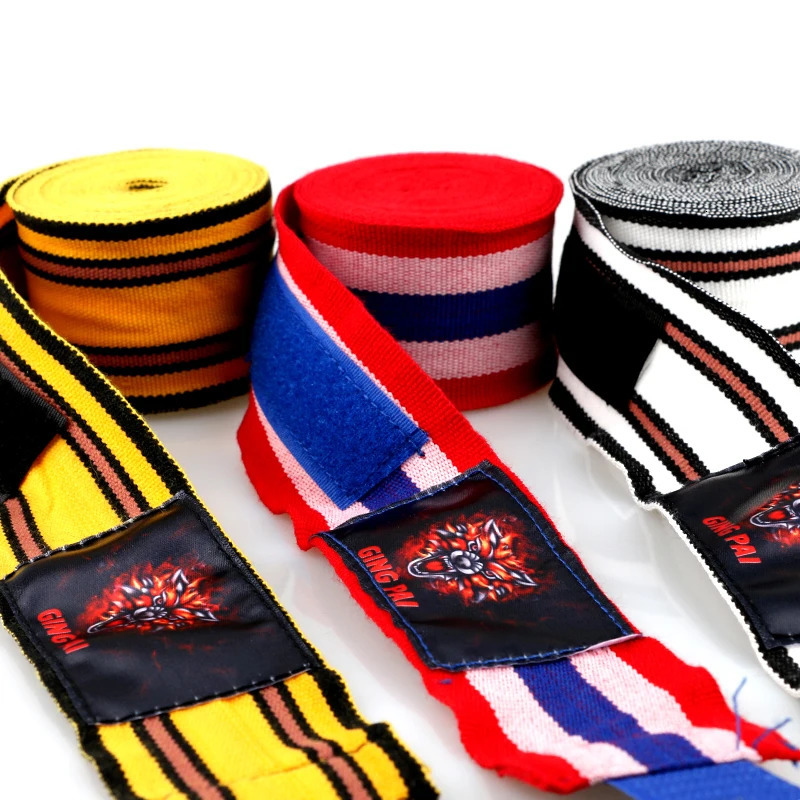 5M High quality elastic cotton MMA kickboxing hand wraps Muay thai boxing glove hand protectors punch boxing bandage 231225