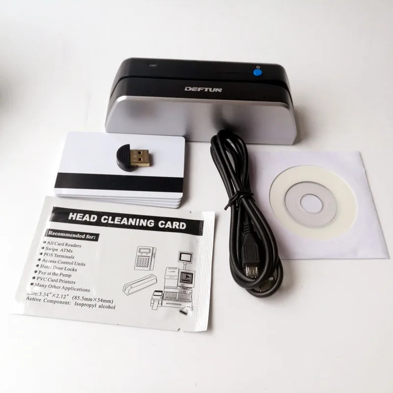MSR X6 USB card reader writer msrx6 without Bluetooth compatible with msr206 msr605 MSRX6BT msr605X 231226