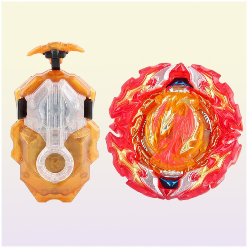 Bey Blayblade Burst B-191 02 Prominence Phoenix with LR String Launcher, Toys Gyro Bley Blade Sticker New in Box AA220323