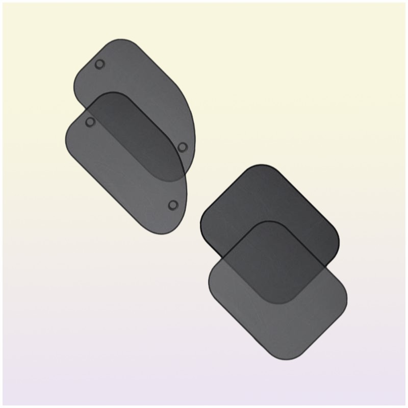 2025 new Car Sunshade 1 Set 4pcs Universal Window Sun Shade UV Rays Protector Black1436667 Free shipping