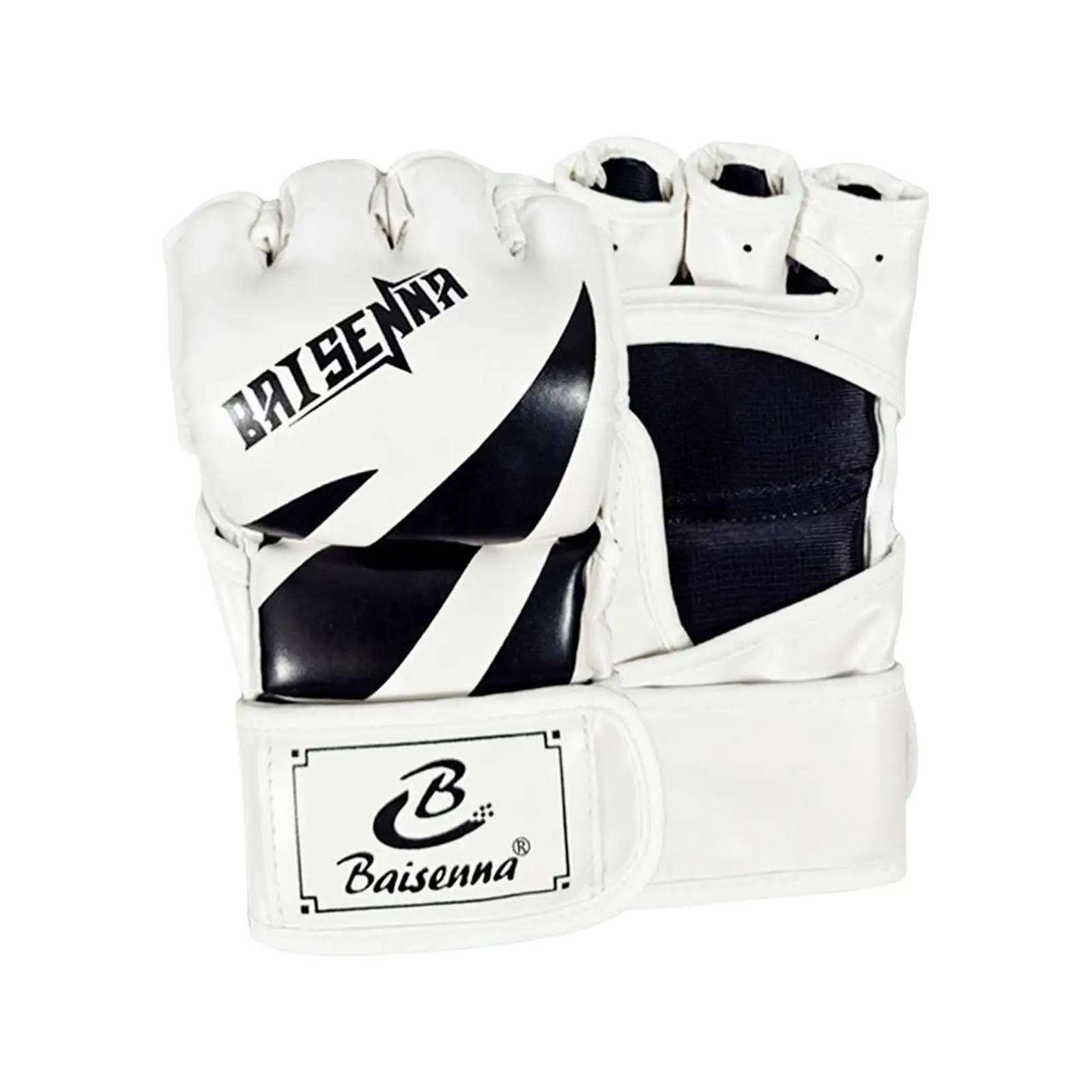 Mma Gloves Half Finger Sandbag Half Mitts Breathable Kick Boxing Gloves Youth Adults Men Women Grappling Fitness 231225