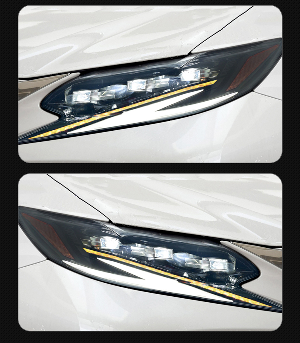 LED Headlights for Lexus ES ES200 Headlights 20 15-20 17 ES300 Modification Upgrade Car Lights DRL Dynamic Turn Signal Lamp