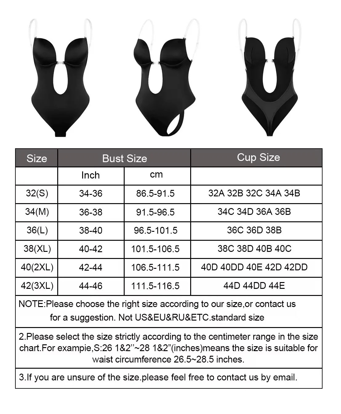 Women's Backless Shapewear U Plunge Seamless Thong Full Lace Bodysuit Deep V Neck Body Shaper for Low Back Dress Underwear 231226