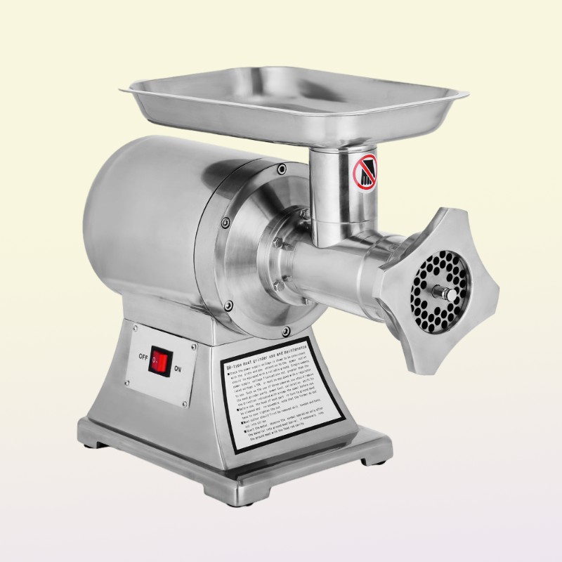 15HP Electric Meat Grinder 1100W 2 Knives Stainless Steel Mincer Stuffer Beef