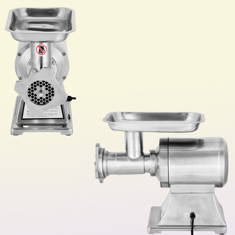 15HP Electric Meat Grinder 1100W 2 Knives Stainless Steel Mincer Stuffer Beef