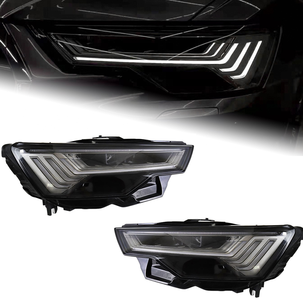 Head Lamp for AUDI A6 20 19-2023 A6 C8 Design Headlights DRL Assembly Upgrade Dynamic Daytime Light Accessory