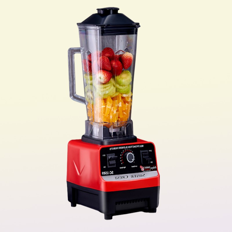 High Power Blender Bar Products Mixer Heavy Commercial Blenders Juicer without BPA Smoothie Milkshake Bars Fruit Food Processor