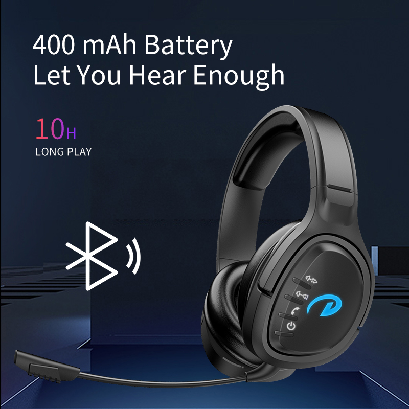 New Over Ear Bluetooth headset Wired Stereo gaming Headphones dual mic for PS4 PS5 XBOX ONE TV switch work Meetings notebook phone tablet laptop Compu