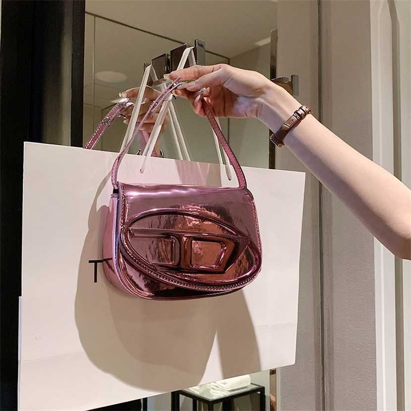 designer bag totebag luxury bag Xiaozhong Dingdang Portable Underarm Womens Millennium Spicy Girl Style Silver Shoulder Crossbody