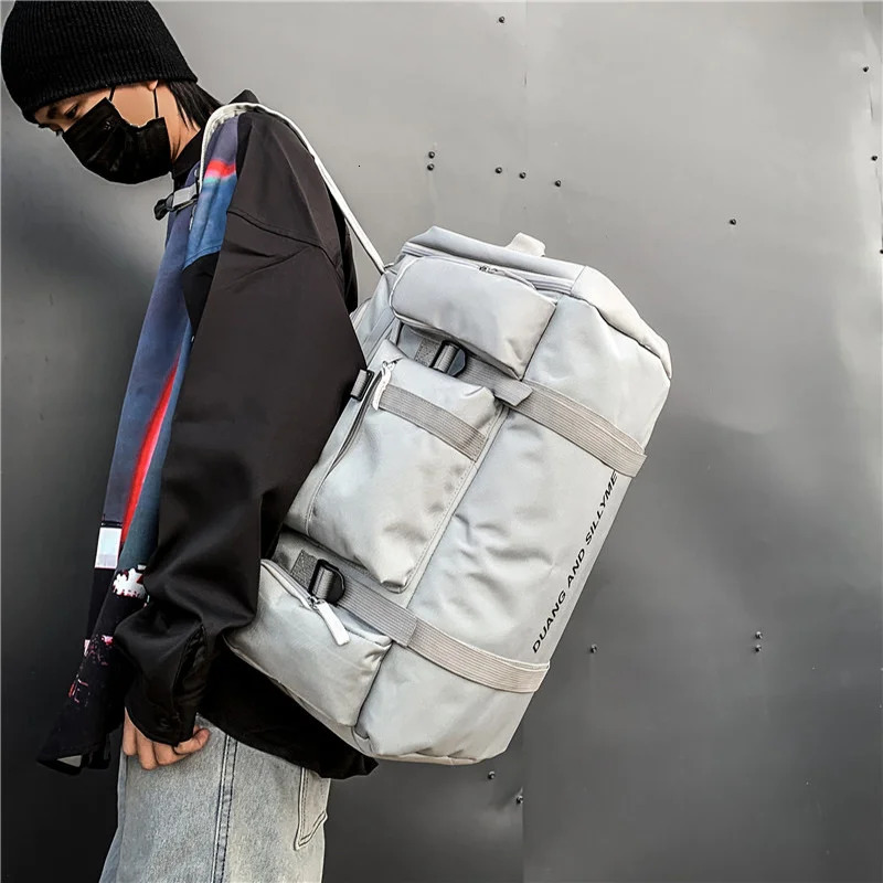 Outdoor Sports Backpack Travel Men'S Ski Wet-Dry Separation Bag Large Capacity Backpacks Basketball Fitness Women Messenger 231227