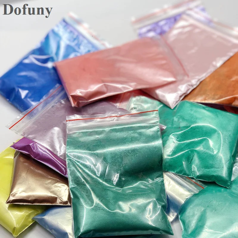 1kg Natural Mica Mineral Handmade Soap Colorful Pearlescent Powder Pigment Mica Nail Glitter Pearl Powder epoxy resin Pigment 231227