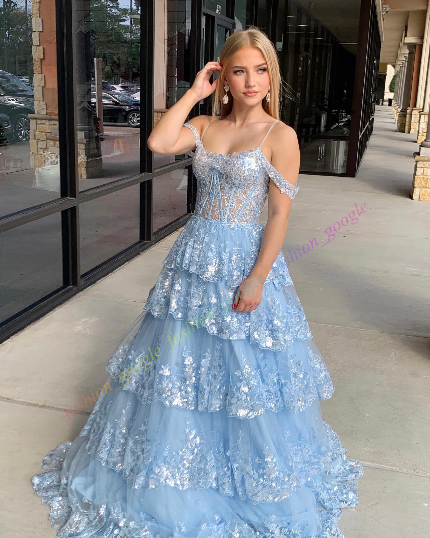 Ruffles Formal Party Dress 2k25 Sheer Corset Lady Pageant Junior Senior Girl Prom Evening Event Special Hoco Gala Cocktail Red Carpet Gown Photoshoot 