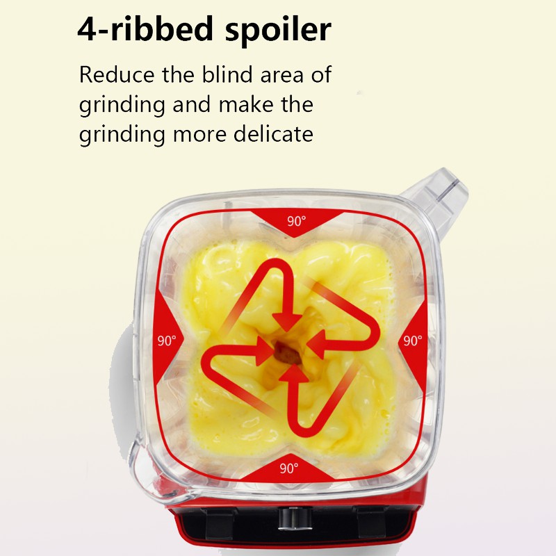 High Power Blender Bar Products Mixer Heavy Commercial Blenders Juicer without BPA Smoothie Milkshake Bars Fruit Food Processor4606183