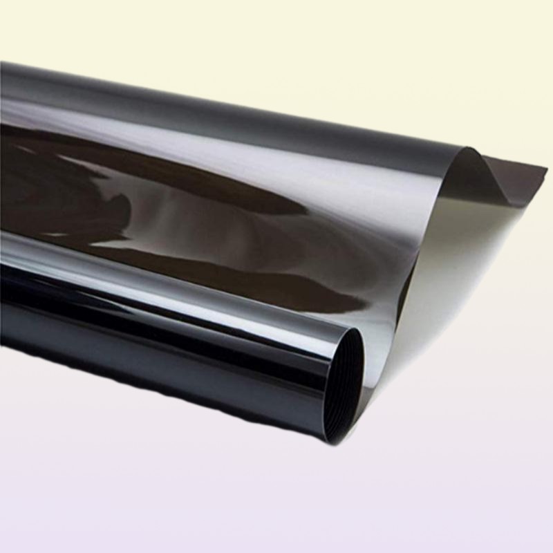 Window Stickers 300cm X 50cm VLT Black Car Foil Tinted Film Explosionproof Home Glass Solar UV Protective4876441