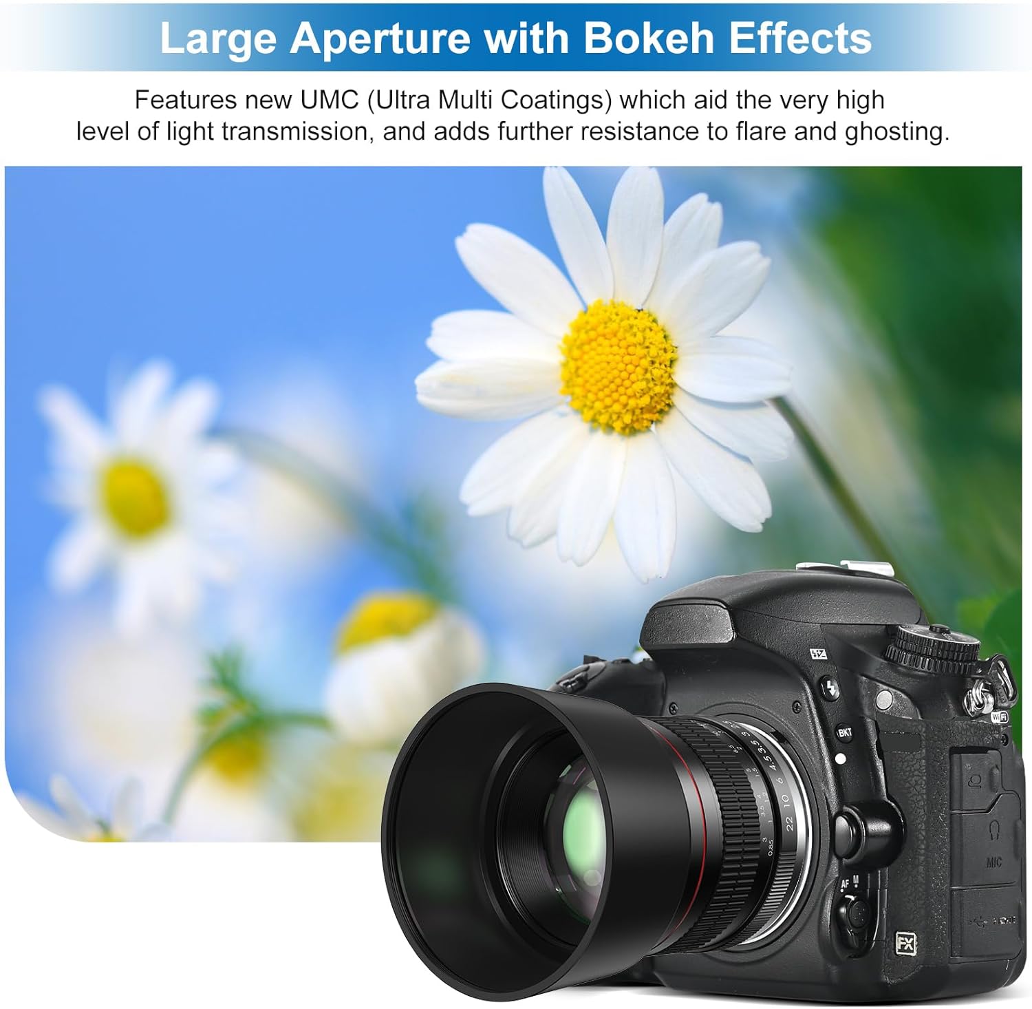 85mm F1.8 Medium Telephoto Portrait Full Frame E Mount Lens for Sony NEX-3 C3 F3 3N NEX-5 5C 5N 5R NEX-5T 7 NEX-6 NEX-5 A6500 A6300 A6000 A9 A7R A7S A