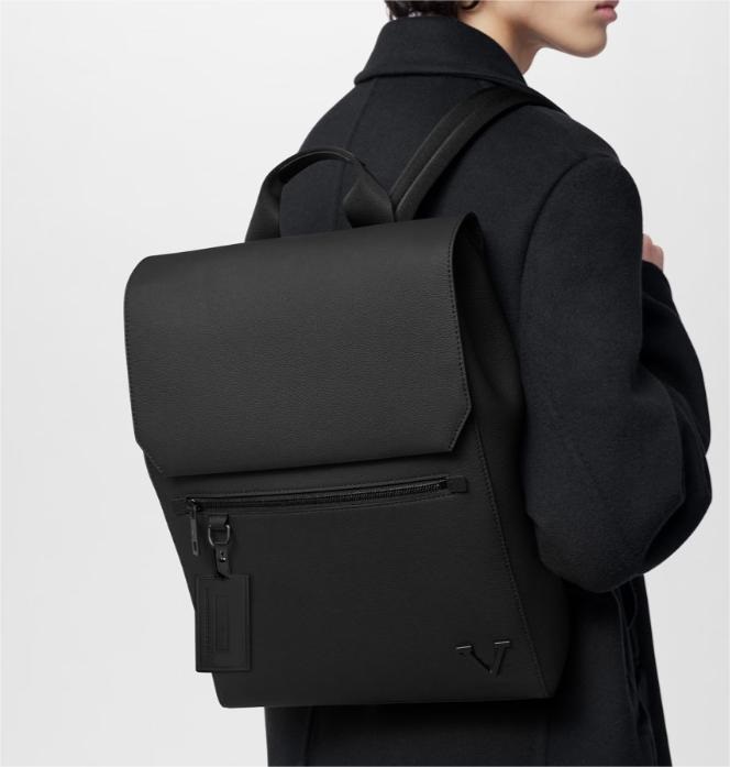 Designer bag backpack Men travel backpack Classic printed coated canvas parquet leather satchel backpack backpack 40CM