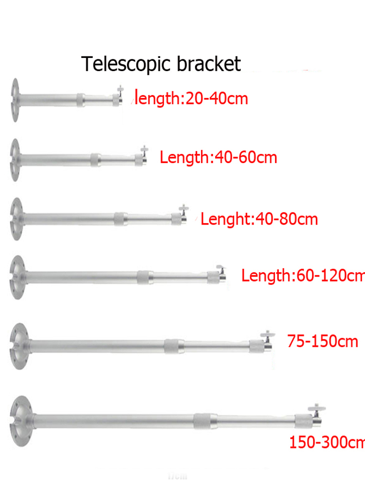 Surveillance Telescopic 40-80cm Wall Ceiling Bracket 30-60cm stand For Camera projector