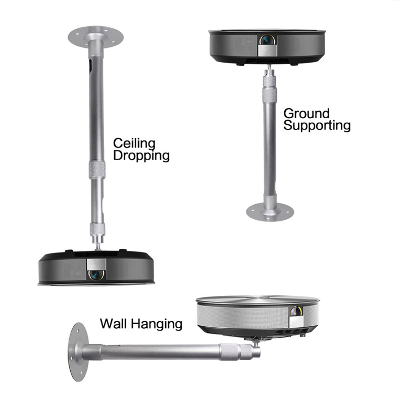 Surveillance Telescopic 40-80cm Wall Ceiling Bracket 30-60cm stand For Camera projector