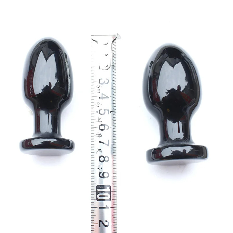 1 Pcs Natural Black Obsidian Crystal Massage Wand With Stand 231227