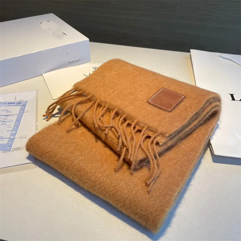 2024 Designer Scarf For Women 100% ywrCashmere Jacquard Womens Scarves Winter Men Women Luxury Scarf Soft Shawl Scarves Size 123*185 Wit