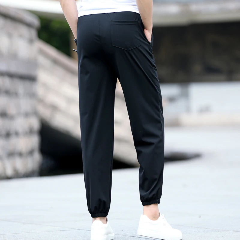 Men High Stretch Quick Dry Breathable Thin Summer Outdoor Hiking Climbing Sport Pants 231226